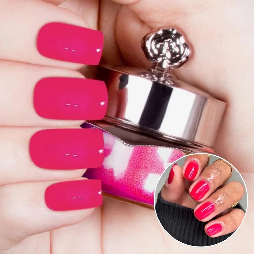 SISTACO “Glow Red” classic neon nail powder